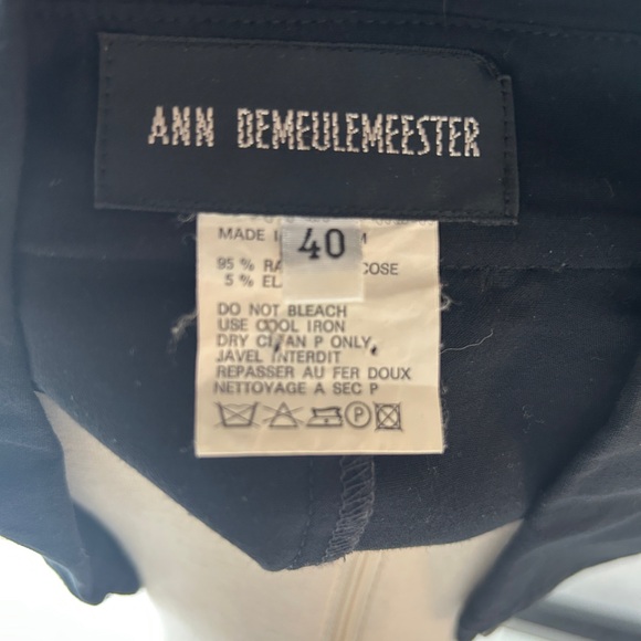 Ann Demeulemeester Black Shirt Jacket - Picture 4 of 6